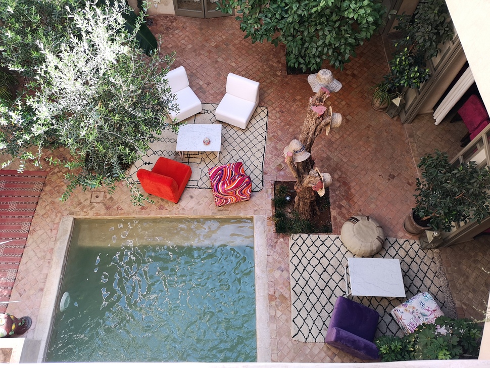 riad � marrakech avec piscine